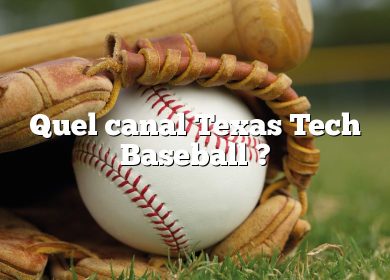 Quel canal Texas Tech Baseball ?